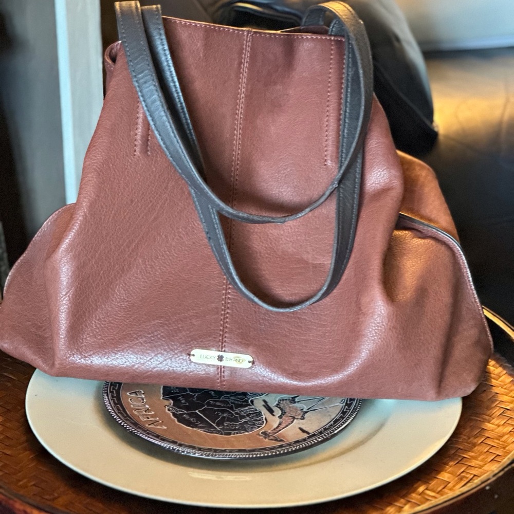 LUCKY BRAND Leather Tote Bag - Picture 5 of 5